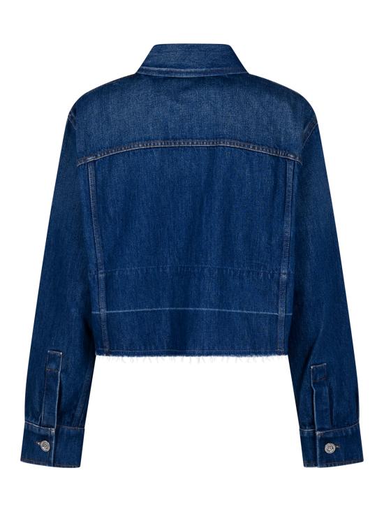 26FW 지방시 데님 셔츠 BW61N3517B 420 420 MEDIUM BLUE - GIVENCHY