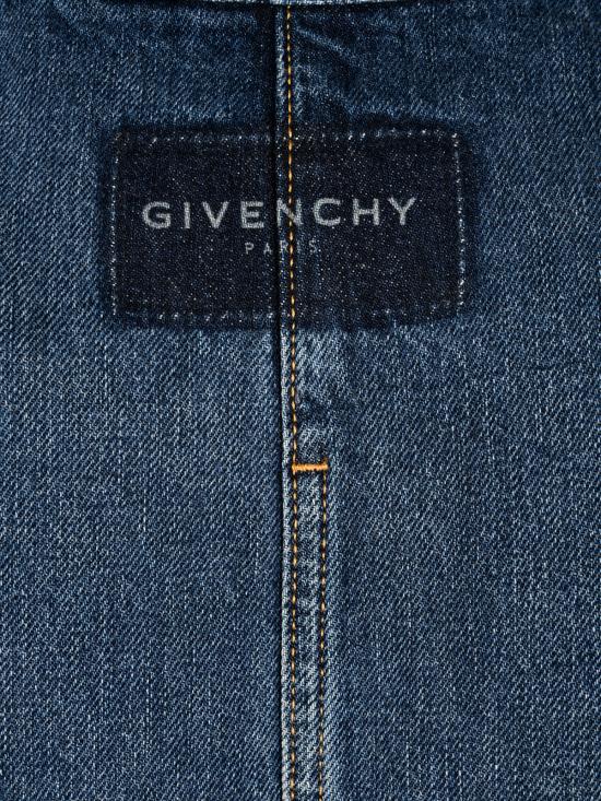 26FW 지방시 데님 셔츠 BM61AL5YDS 053 GREY BLUE - GIVENCHY