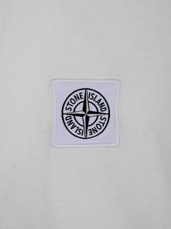 26FW 스톤 아일랜드 반팔 티셔츠 2100030 S0500V0093 Ivory - STONE ISLAND