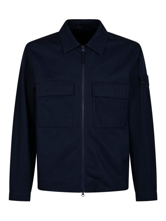 26FW 스톤 아일랜드 긴팔 셔츠 1200018 S0F01V0020 NAVY BLUE - STONE ISLAND