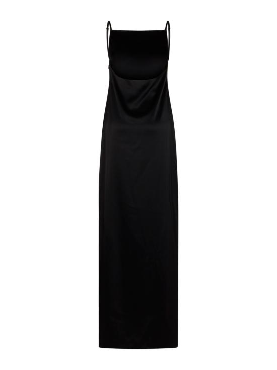 26SS 쿠레쥬 미디 원피스 126CRO805TA0007 9999 Black - COURREGES