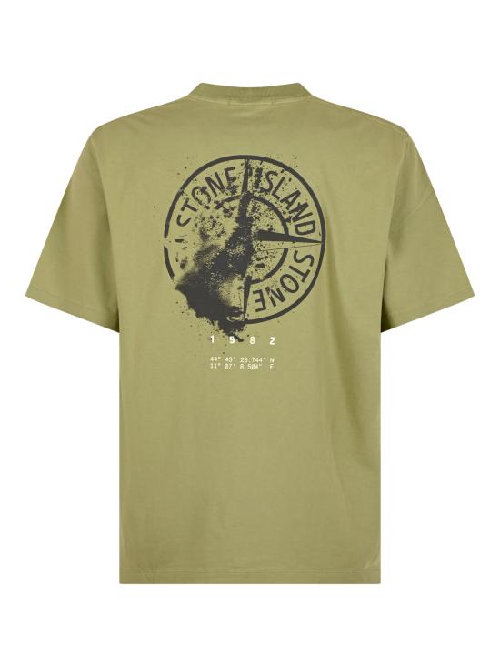 26FW 스톤 아일랜드 반팔 티셔츠 2100001 S0534V005N LAUREL GREEN - STONE ISLAND