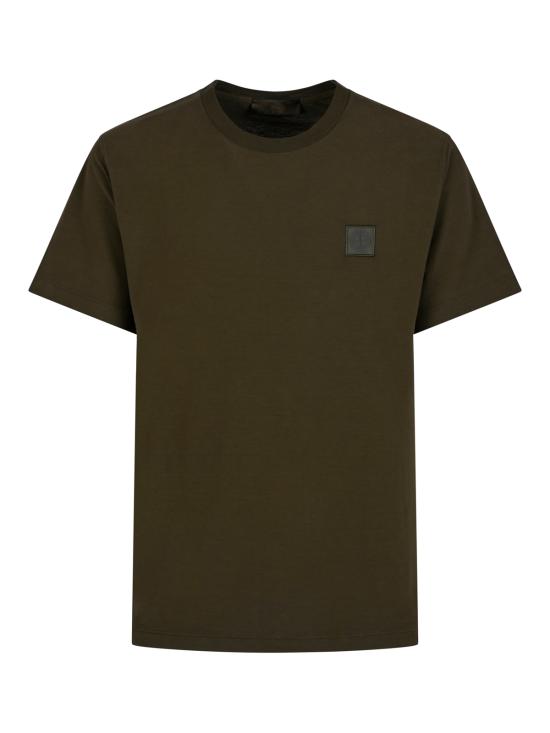 26FW 스톤 아일랜드 반팔 티셔츠 2100035 S0F11V0054 Military green - STONE ISLAND