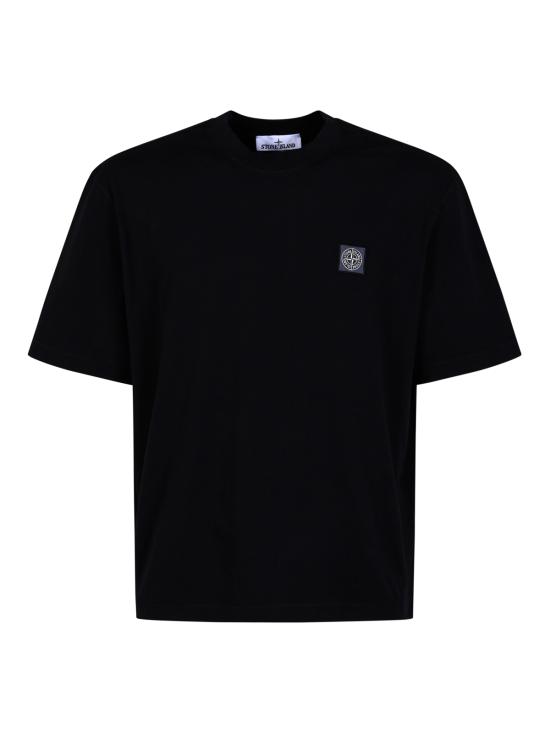 26FW 스톤 아일랜드 반팔 티셔츠 2100030 S0500V0029 Black