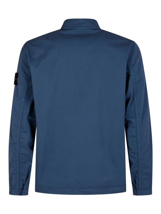 26FW 스톤 아일랜드 긴팔 셔츠 1200003 S0A10V002E Slate Blue - STONE ISLAND