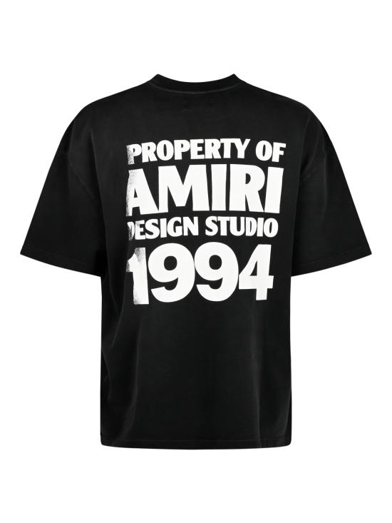 26FW 아미리 반팔 티셔츠 AMTOJR1160 001 Black - AMIRI