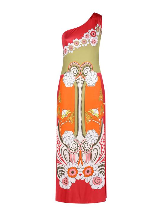 26FW 라 더블제이 미디 원피스 DRE1058 JER082AMB03OR02 AMBROSIA PLAC E - LA DOUBLEJ