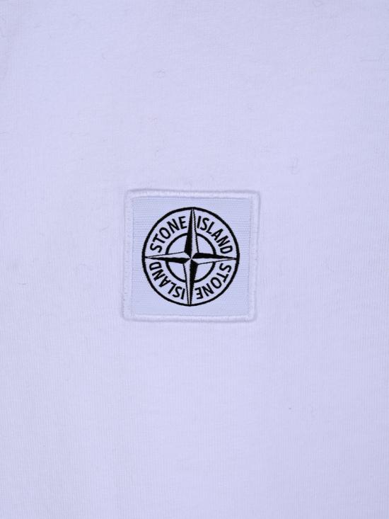 26FW 스톤 아일랜드 반팔 티셔츠 2100030 S0500V0001 White - STONE ISLAND