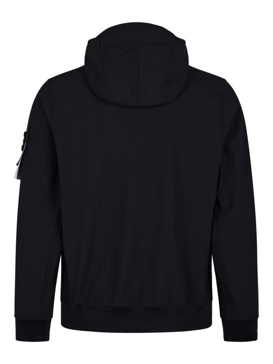 26FW 스톤 아일랜드 소프트 쉘-R_E.다이 테크놀로지 후드 자켓 Q100004 S0B22V0029 BLACK - STONE ISLAND