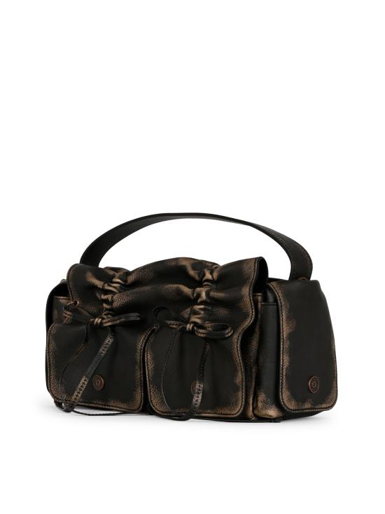 26FW 아크네 스튜디오 숄더백 C10313 AIP DARK BROWN BEIGE - ACNE STUDIOS