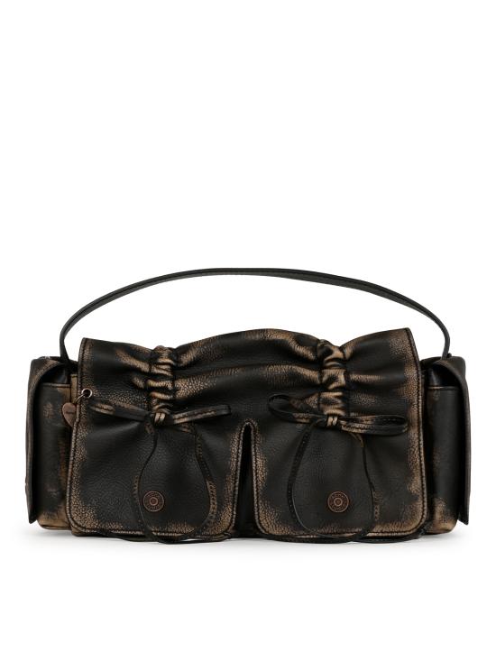26FW 아크네 스튜디오 숄더백 C10313 AIP DARK BROWN BEIGE