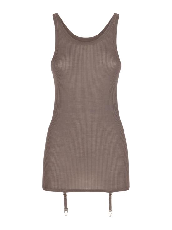 25FW 르메르 파인 메리노 울 서스펜더 탱크 탑 TO1282 LK1032PU813 FINE MERINO WOOL