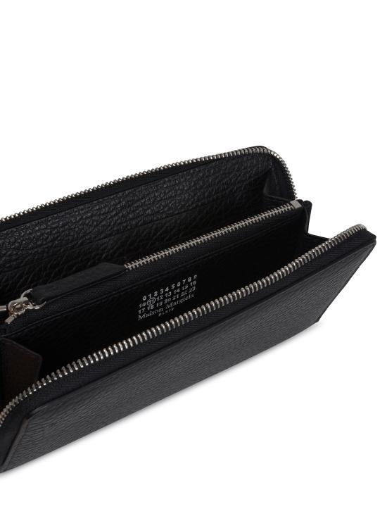 26FW 마르지엘라 4스티치 집어라운드 장지갑 S56UI0110 P4455T8013 BLACK - MAISON MARGIELA