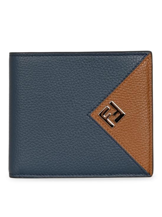26FW 펜디 FF 바이폴드 월렛 7M0169 B09XF1X5Z BLU MARINE SELLIER P - FENDI
