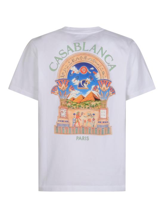 26FW 카사블랑카 셔츠 MPF26JTS00108 EGYPTIAN ARCH - CASABLANCA