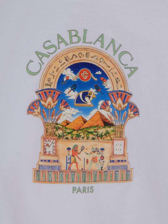 26FW 카사블랑카 셔츠 MPF26JTS00108 EGYPTIAN ARCH - CASABLANCA