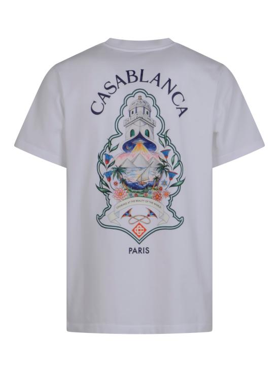 26FW 카사블랑카 셔츠 MPF26JTS00101 HOTEL EMBLEM - CASABLANCA