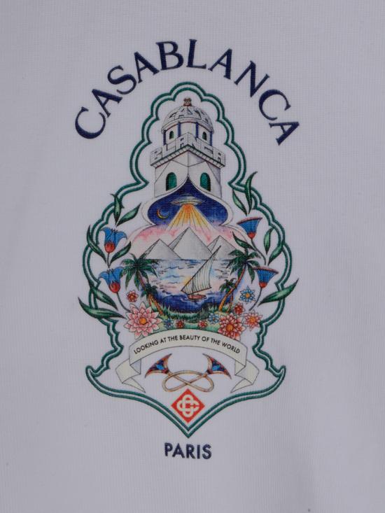 26FW 카사블랑카 셔츠 MPF26JTS00101 HOTEL EMBLEM - CASABLANCA