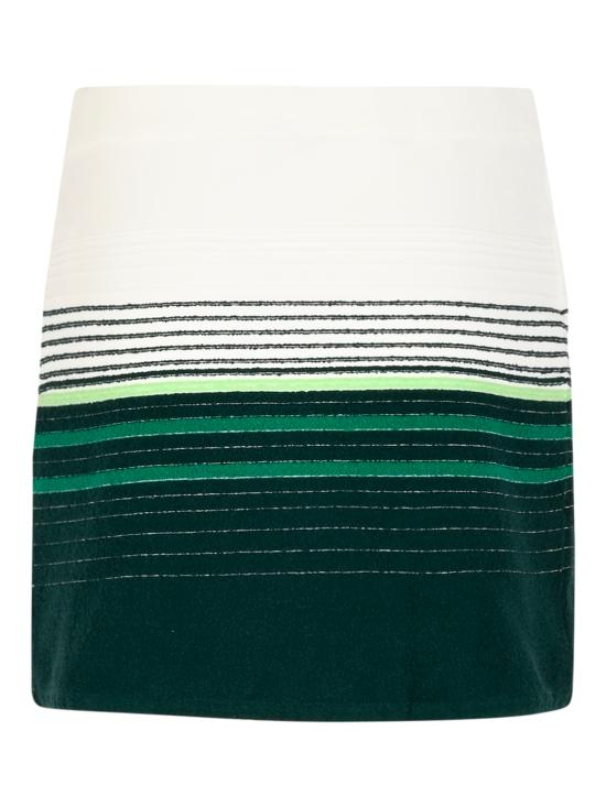 26FW 카사블랑카 숏 스커트 WPF26KW139601 WHITE GREEN - CASABLANCA