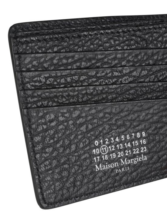 26FW 마르지엘라 4스티치 반지갑 SA1UI0016 P4455T8013 BLACK - MAISON MARGIELA