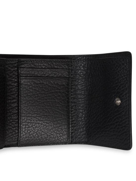 26FW 마르지엘라 지퍼 컴팩트 트라이폴드 지갑 SA3UI0010 P4455T8013 BLACK - MAISON MARGIELA
