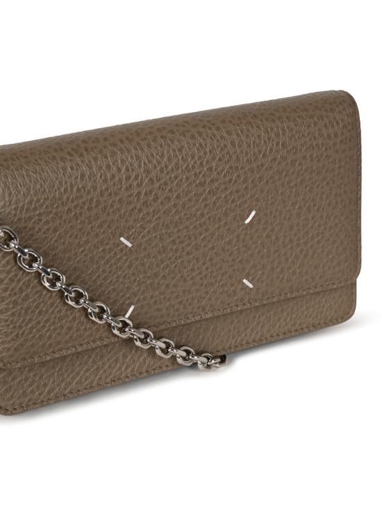 26FW 마르지엘라 WOC 체인 크로스바디 월렛 SA3UI0008 P8844HB669 TAUPE AMANDE - MAISON MARGIELA