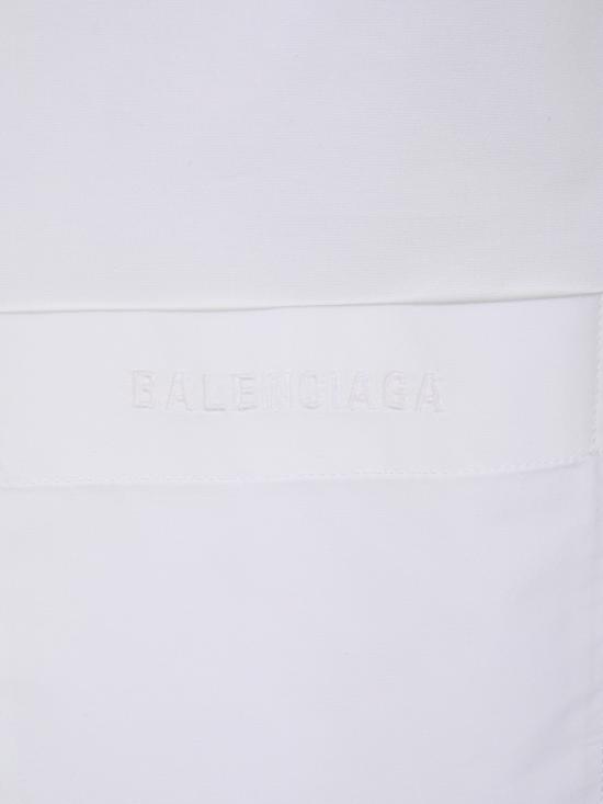 26FW 발렌시아가 셔츠 A001ZI TRM289000 White - BALENCIAGA