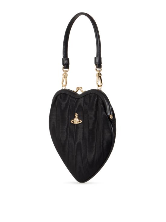 26SS 비비안웨스트우드 벨 하트 프레임 퍼스 4B01000CW W01F4N401 BLACK - VIVIENNE WESTWOOD
