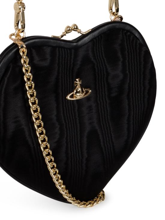 26SS 비비안웨스트우드 벨 하트 프레임 퍼스 4B01000CW W01F4N401 BLACK - VIVIENNE WESTWOOD