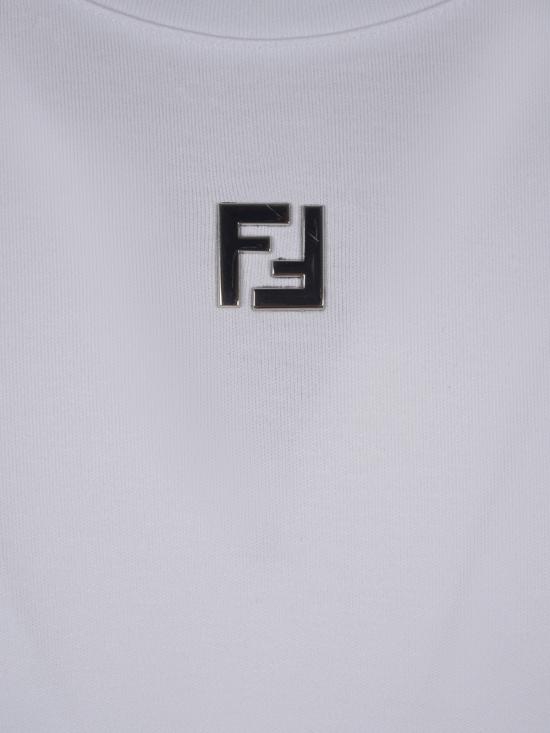 26SS 펜디 코튼 티셔츠 FY0936 ARYYF0QA0 BIANCO - FENDI