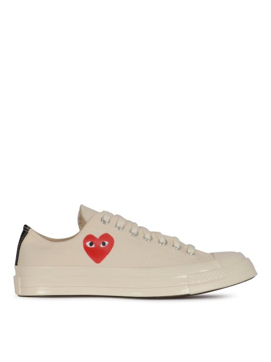 26SS 꼼데가르송 스니커즈 K128 0012 Beige - COMME DES GARCONS