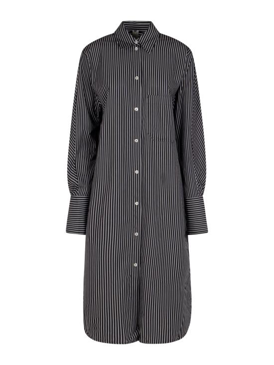 25FW 토템 블라우스 253WRD0201 FB0436046 BLACK WHITE - TOTEME