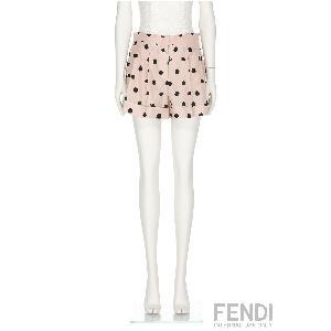 26SS 펜디 프린트 태피터 쇼츠 FR6690 AVJQF1UKB MOU 26 - FENDI