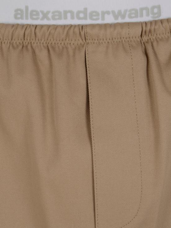 26SS 알렉산더 왕 숏 스커트 1WC1265382 240B WARM TAUPE - ALEXANDER WANG