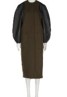25FW 펜디 울 가죽 코트 FF6150 AJ0KF1T6G OLIVE 25 - FENDI