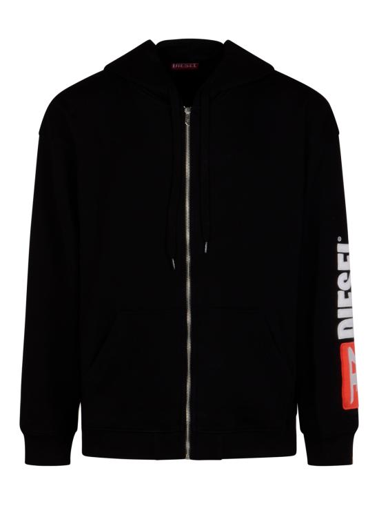 26SS 디젤 s-boxt-zip-hood-div 후드집업 A20022 0GEAD9XX Black
