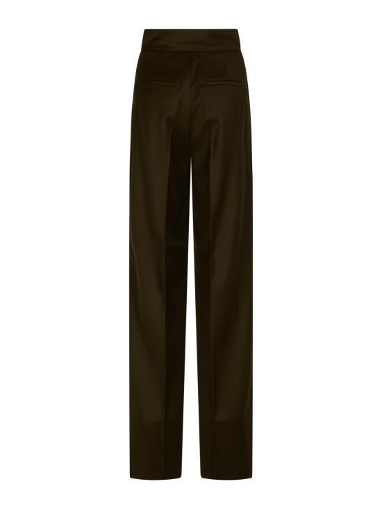25FW 막스마라 스트레이트 팬츠 2521136263600 009 VERDE MUSGO - MAX MARA
