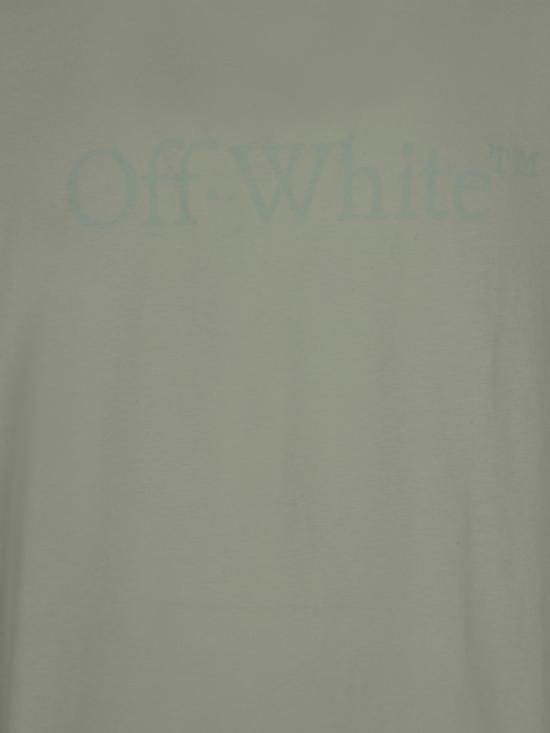 26SS 오프화이트 반팔 티셔츠 44MAA120S26 J00H330 MINT - OFF WHITE