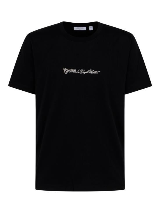 26SS 오프화이트 셔츠 44MAA027S26 J002001 Black - OFF WHITE