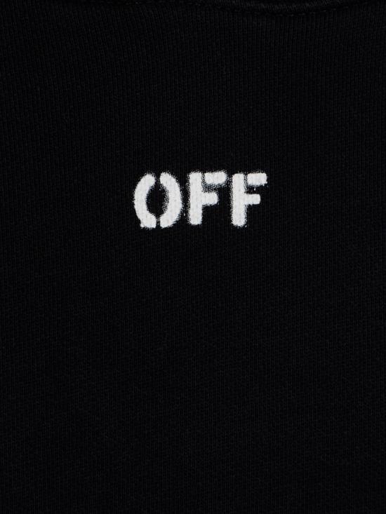 26SS 오프화이트 긴팔 티셔츠 44MBB085S26 F00G001 Black - OFF WHITE