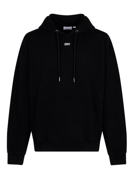 26SS 오프화이트 긴팔 티셔츠 44MBB085S26 F00G001 Black