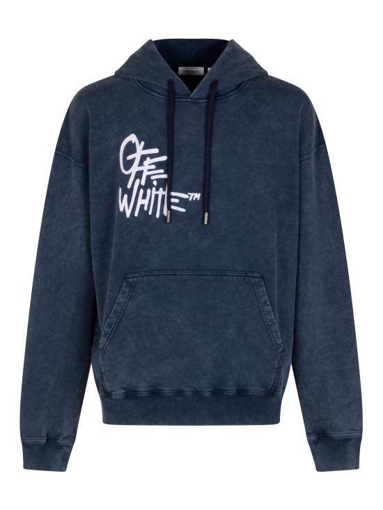 26SS 오프화이트 후드 티셔츠 44MBB085S26 F007401 MAREADO NIGHT SKY - OFF WHITE