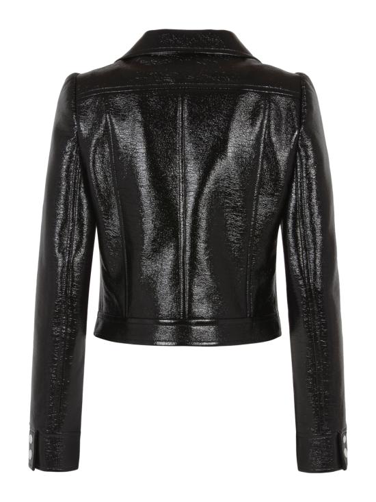26FW 쿠레쥬 가죽 자켓 PERCBL005VY0014 9999 BLACK - COURREGES