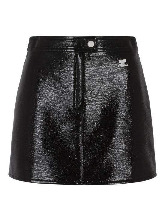 26FW 쿠레쥬 숏 스커트 PERCJU001VY0014 9999 Black