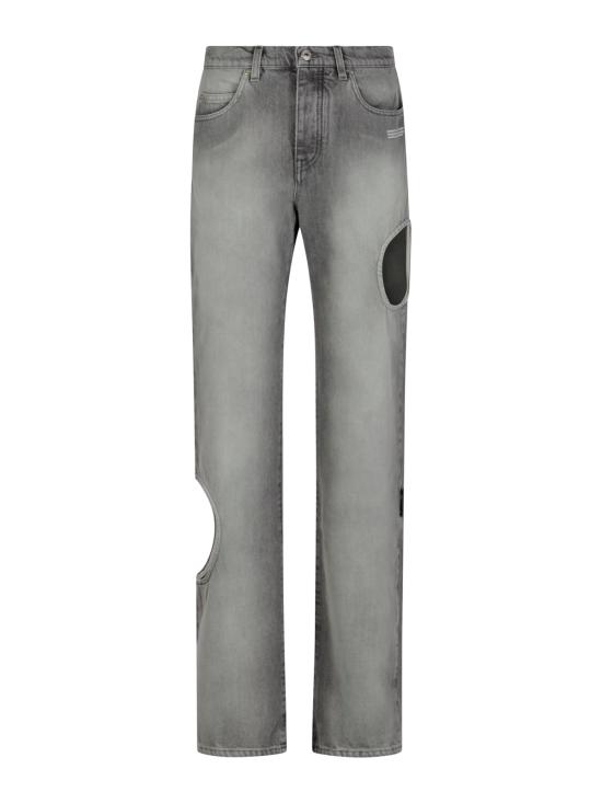 26SS 오프화이트 데님 팬츠 2YA06ES26 DEN002W055 Grey Mint White