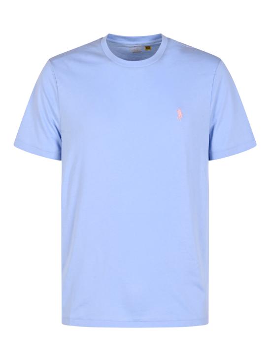 26FW 폴로 랄프로렌 포니로고 자수 반팔 티셔츠 710671438 528 PEBBLE BLUE C3115 - POLO RALPH LAUREN