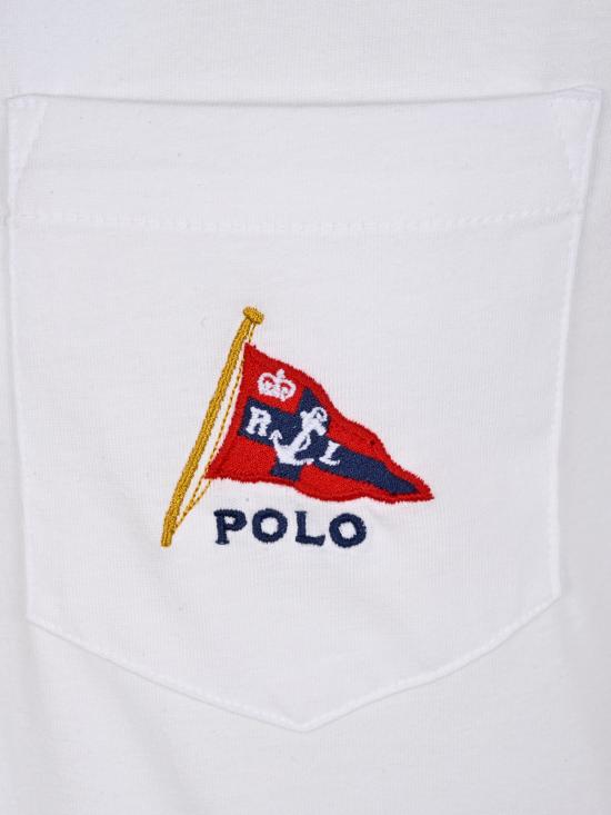 26FW 폴로 랄프로렌 셔츠 710B21952 001 NEWPORT BEAR WHITE - POLO RALPH LAUREN