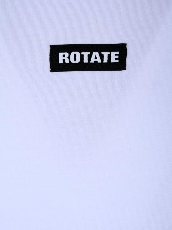 26FW 로테이트 반팔 티셔츠 113131400 BCR738400 BRIGHT WHITE - ROTATE