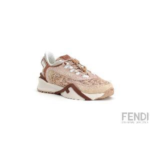 26SS 펜디 플로우 스웨이드 로우탑 8E8620 AYF9F1TYW SELL GESS POMP MACAR - FENDI