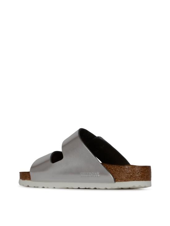 26SS 버켄스탁 아리조나 소프트 풋베드 스웨이드 1005960 METALLIC SILVER - BIRKENSTOCK